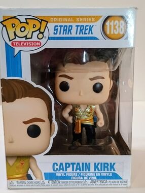 Funko Pop! Captain Kirk in Gold and Black Outfit